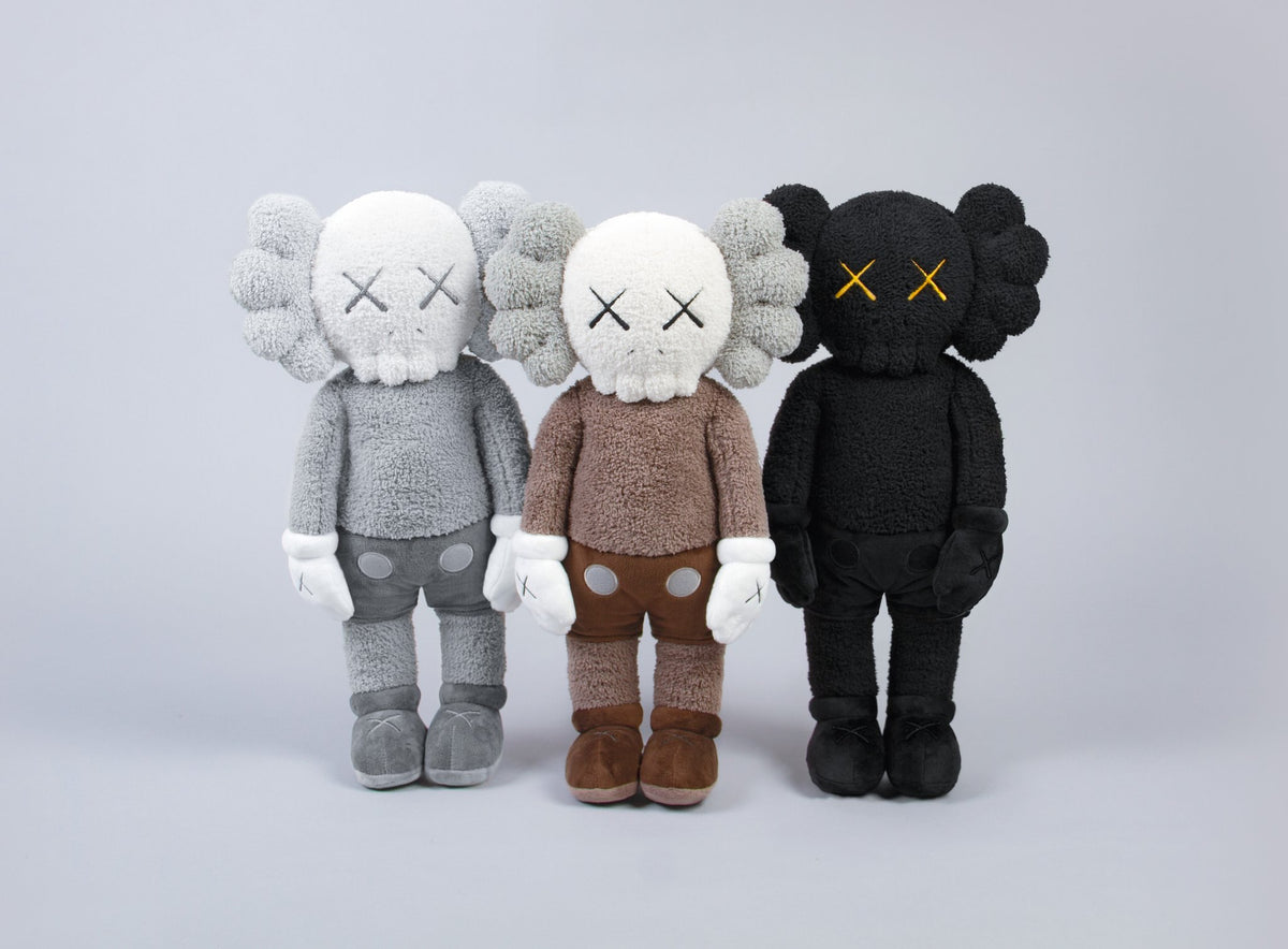 KAWS:HOLIDAY Hong Kong Limited 20" Companion Plush (2019) Black version
