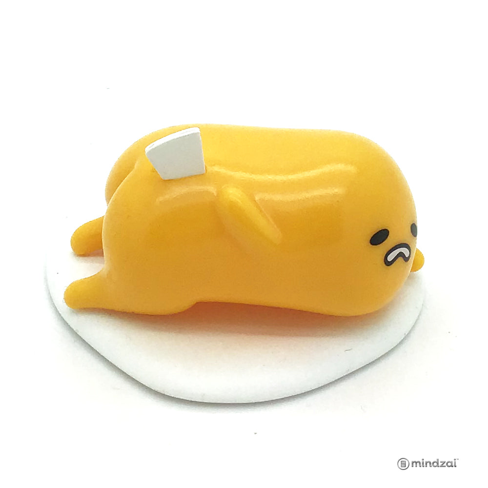 Gudetama Eggstra Lazy Vinyl Mini Figure Series by Kidrobot x Sanrio - Shell Stuck
