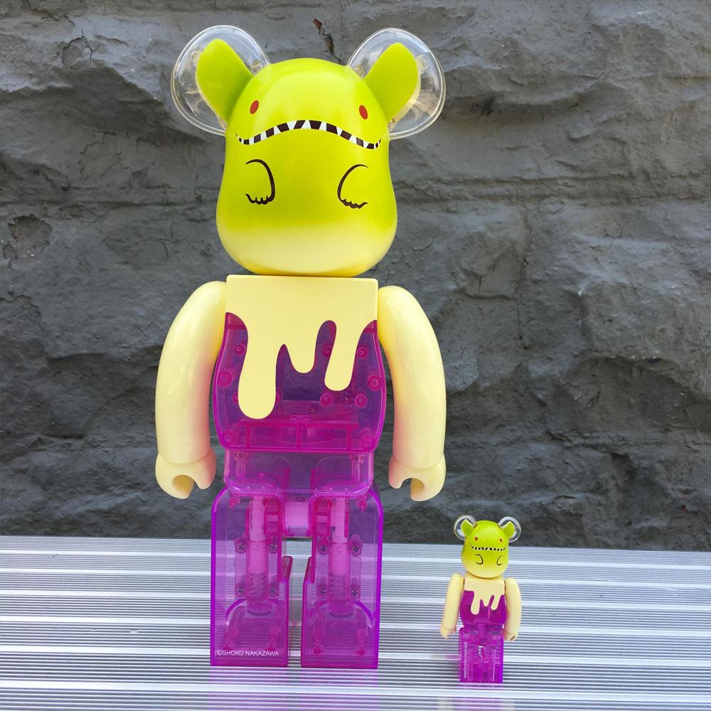 Shoko Nakazawa Byron 100% + 400% Bearbrick Set