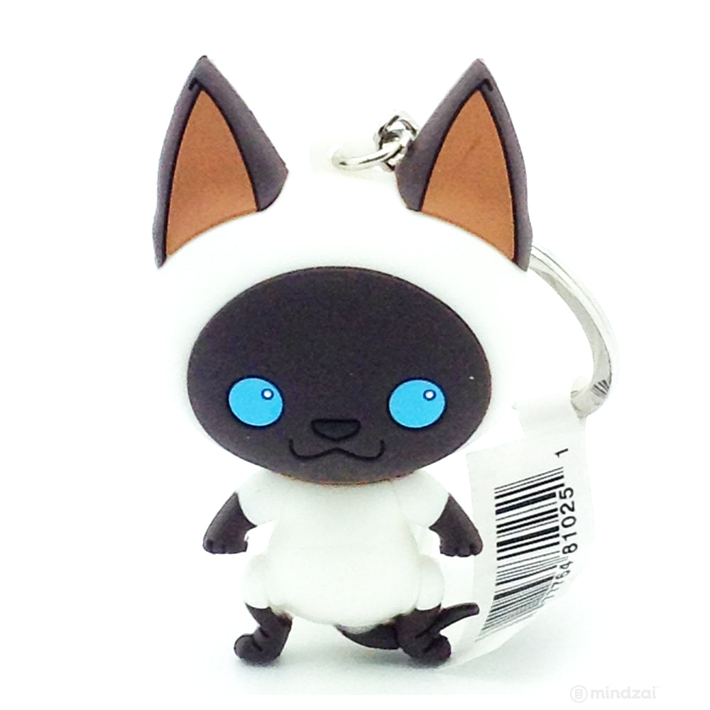 Purrfect Pets Cats Series 2 Figural Keychain - Siamese