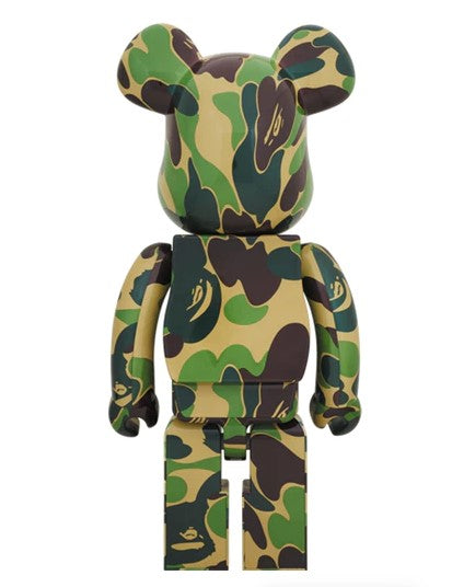 Bearbrick X Bape ABC Camo 1000% Green