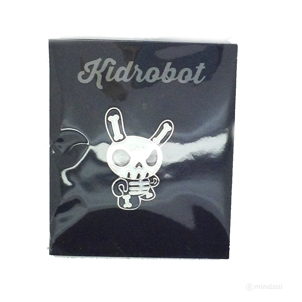 Pinning and Winning Enamel Pin Series 1 by Kidrobot - Skull Dunny