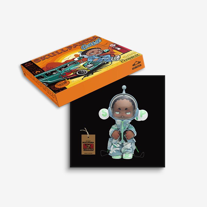 Cowboy Skullpanda Art Toy Figure by POP MART