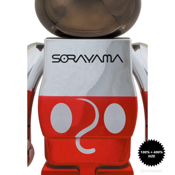 Future Mickey (Ver. 2) DCON 2020 100% + 400% Bearbrick Set by
