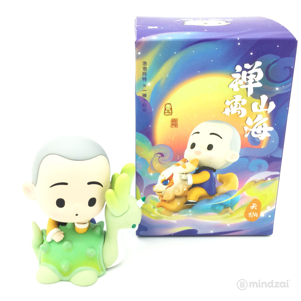 Little Monk Zen Classic of Mountain and Seas by Yichan x POP MART - Spiny Turtle