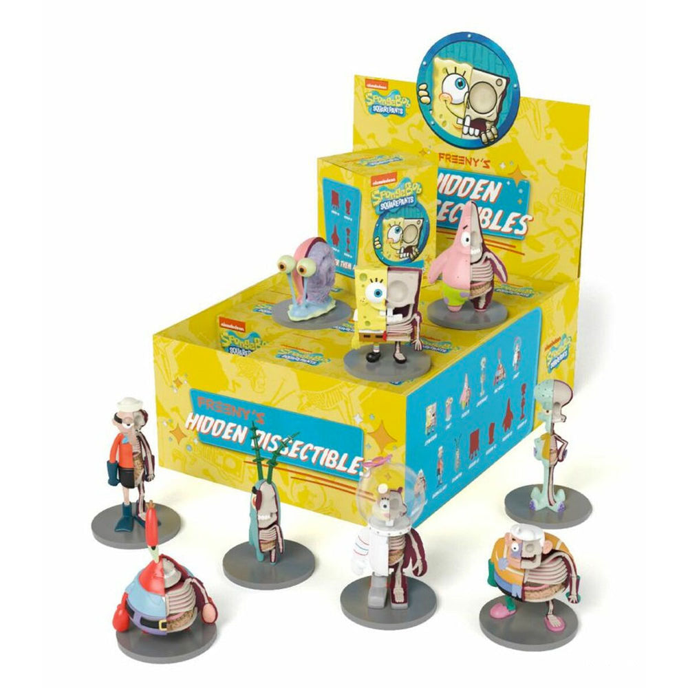 Hidden Dissectables Spongebob Squarepants Blind Box Series by Jason Freeny x Mighty Jaxx