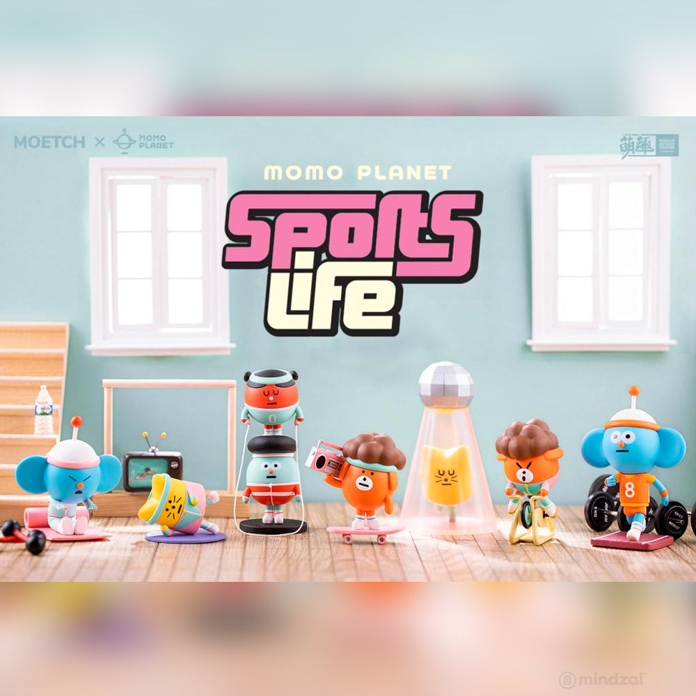 Momo Planet Sports Life Blind Box Series by Moetch Toys