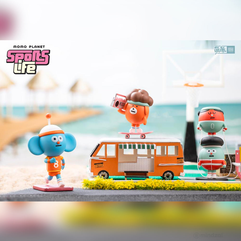 Momo Planet Sports Life Blind Box Series by Moetch Toys