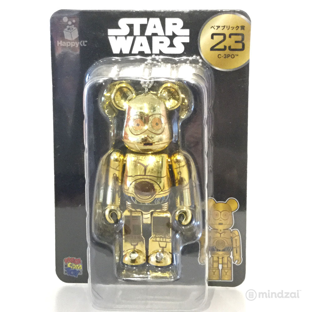 Disney Bearbrick Happy Kuji #23 - Star Wars C-3PO 100% Size
