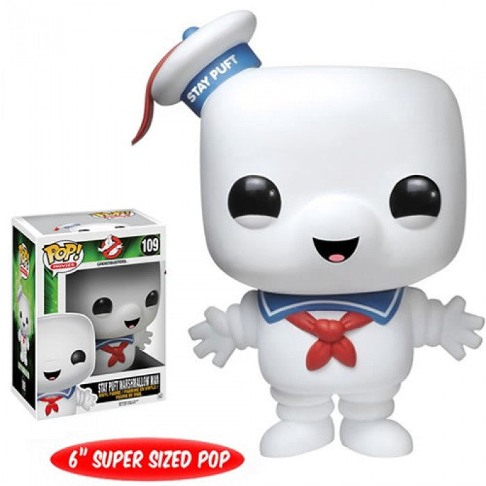Ghostbusters: Stay Puft Marshmallow Man POP! 6" Figure - Mindzai 