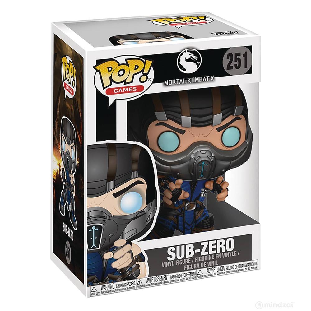 Mortal Kombat Sub-Zero Vinyl Figure by Funko