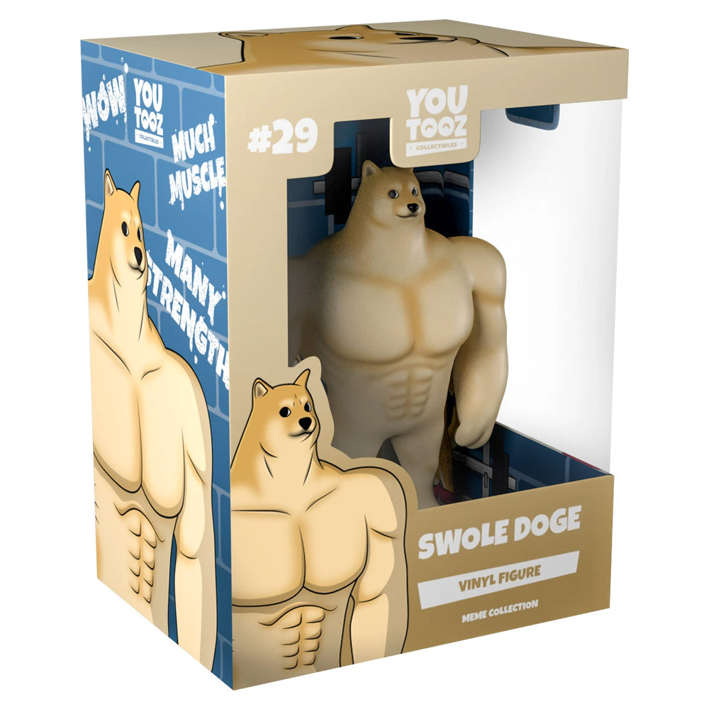 Meme: Swole Doge Toy Figure by Youtooz Collectibles