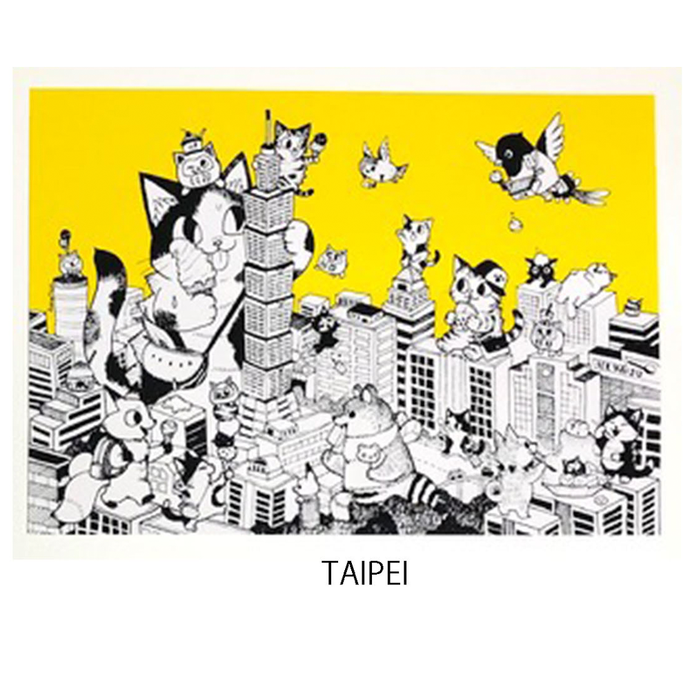 Taipei Print by Konatsuya