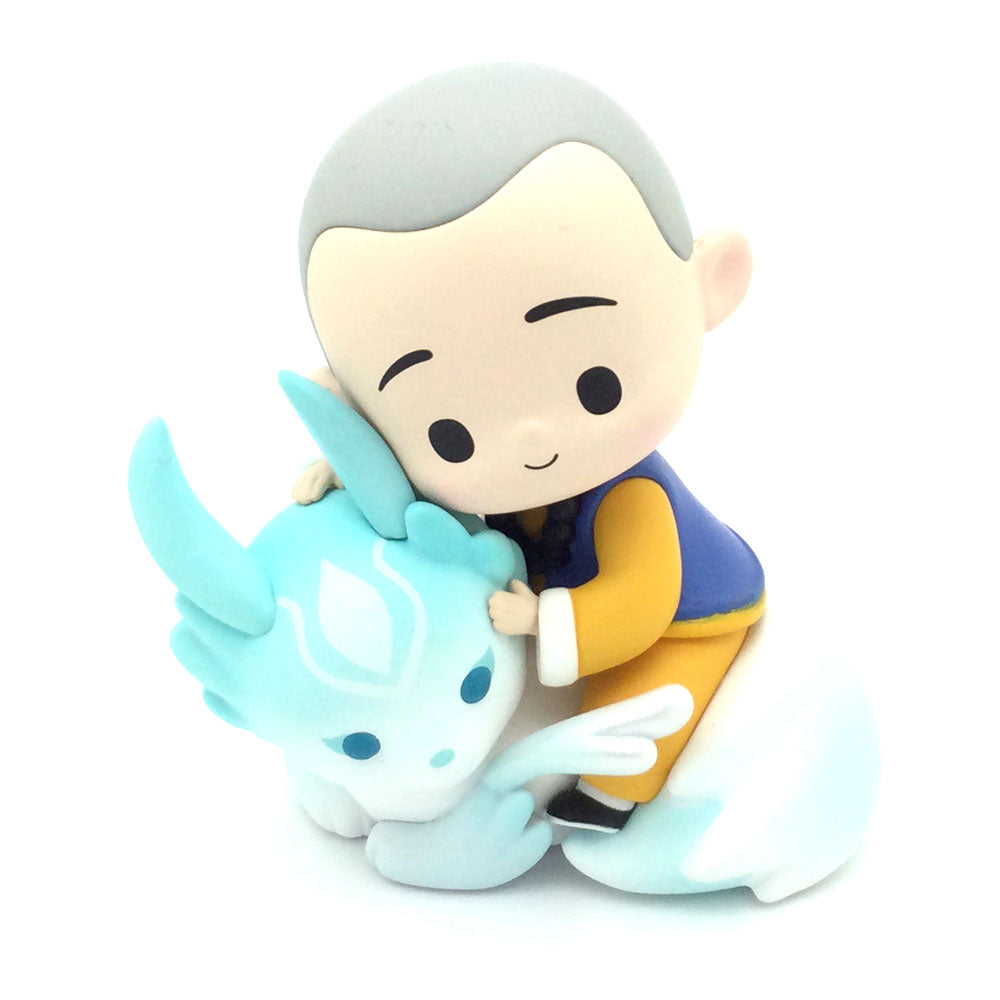 Little Monk Zen Classic of Mountain and Seas by Yichan x POP MART - Teal Fox