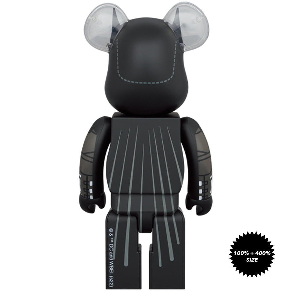 The Batman 100% + 400% Bearbrick Set by Medicom Toy