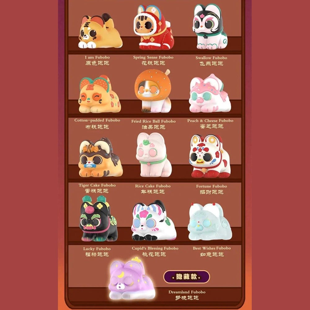 The Good Fortune Fubobo Blind Box Series by Tony x POP MART
