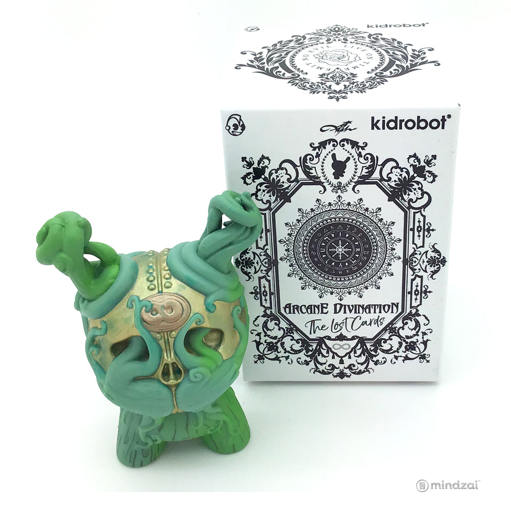 Arcane Divination Series Two The Lost Cards Dunny by Kidrobot - The Tree (Doktor A) [Chase]