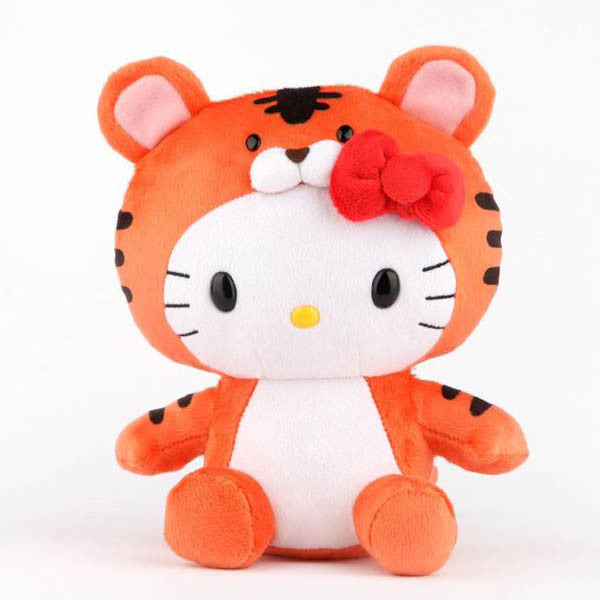 Hello Kitty Jungle 8" Plush Tiger - Mindzai 