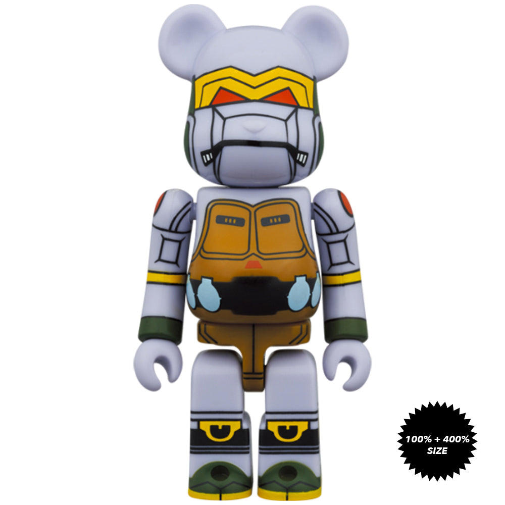 TMNT: Metalhead 100% + 400% Bearbrick Set by Medicom Toy