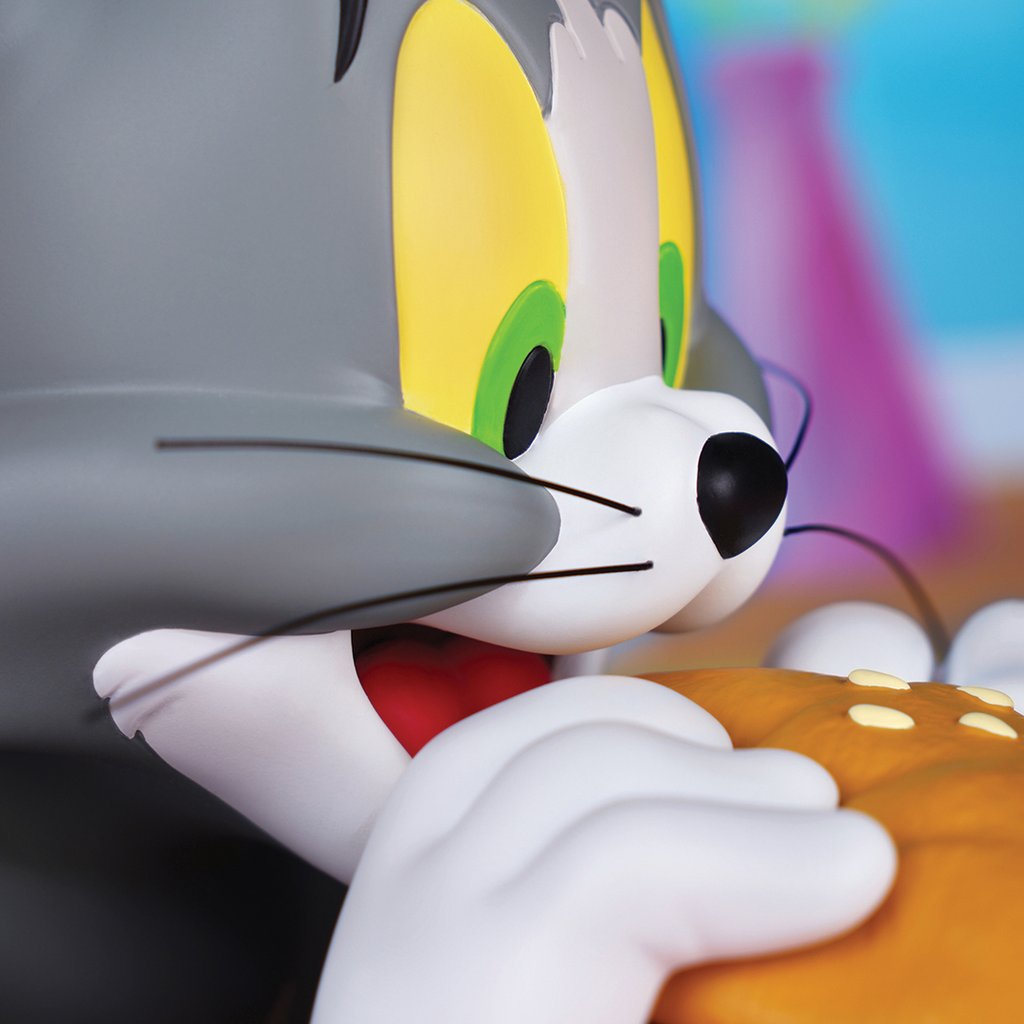 Tom and Jerry Bust Designer Toy by ToyQube x WB x Soap Studio