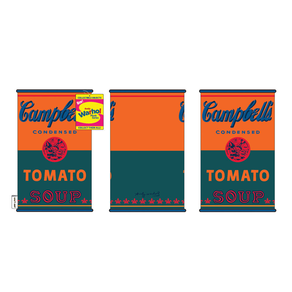 Andy Warhol Soup Can Medium Plush - Mindzai  - 4