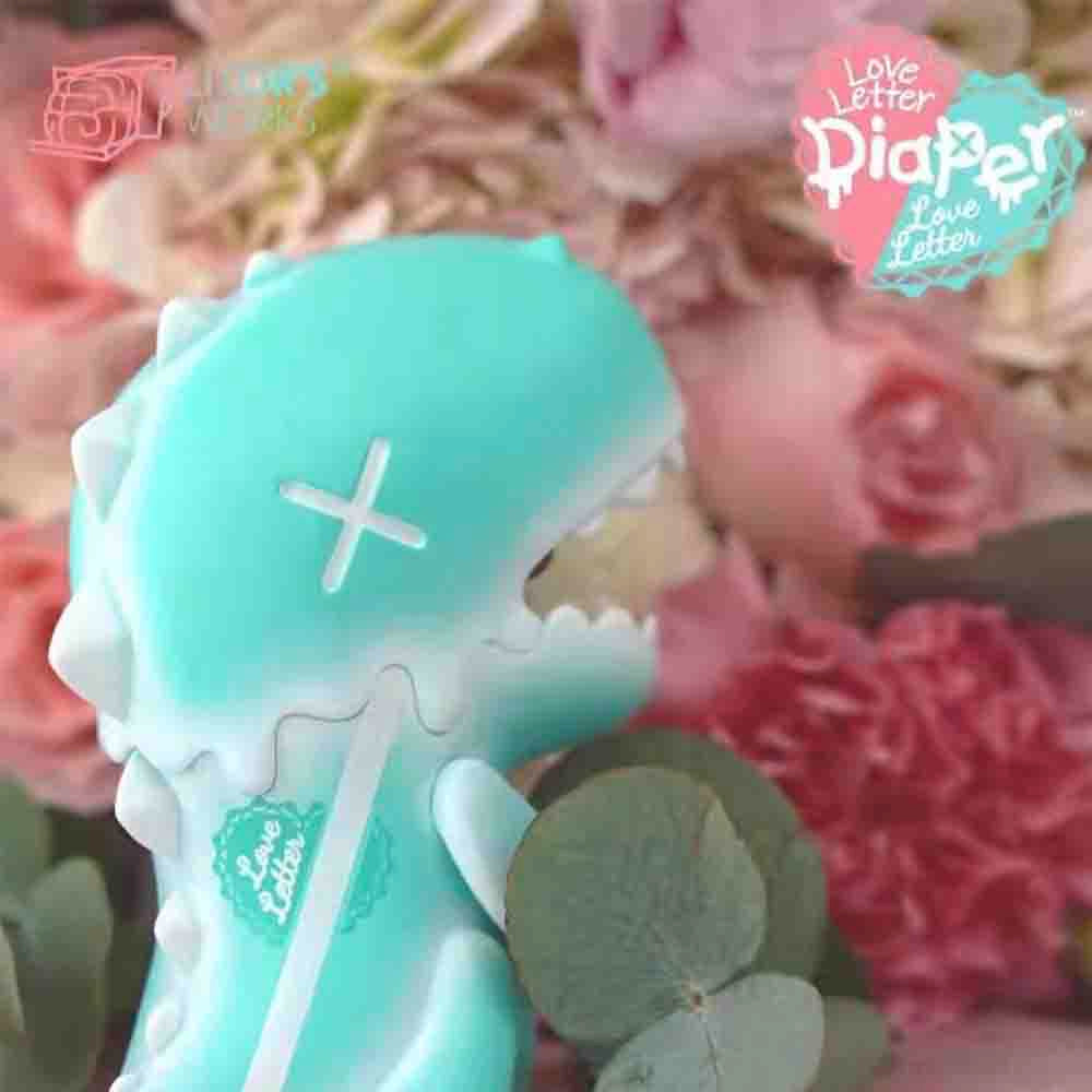 Umasou! Diaper Love Letter (Baby Blue Ver.) Art Toy Figure by Litor's Work