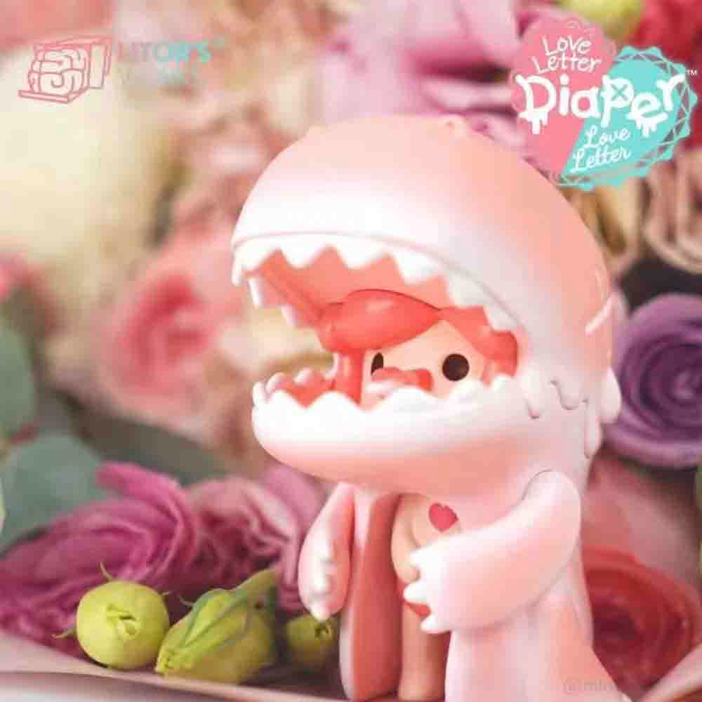 Umasou! Diaper Love Letter (Pink Ver.) Art Toy Figure by Litor's Work