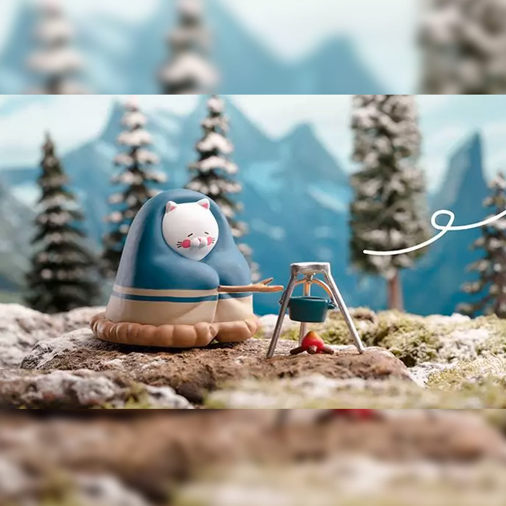 Get More Money Uncle Cat Vol. 2 Go Camping Blind Box Series by Lam Toys