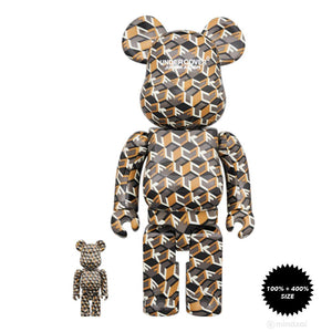 Undercover Fuck 100% + 400% Bearbrick Set by Medicom Toy x