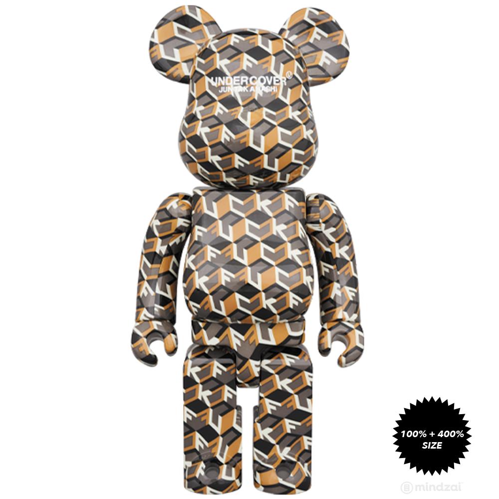 Undercover Fuck 100% + 400% Bearbrick Set by Medicom Toy x