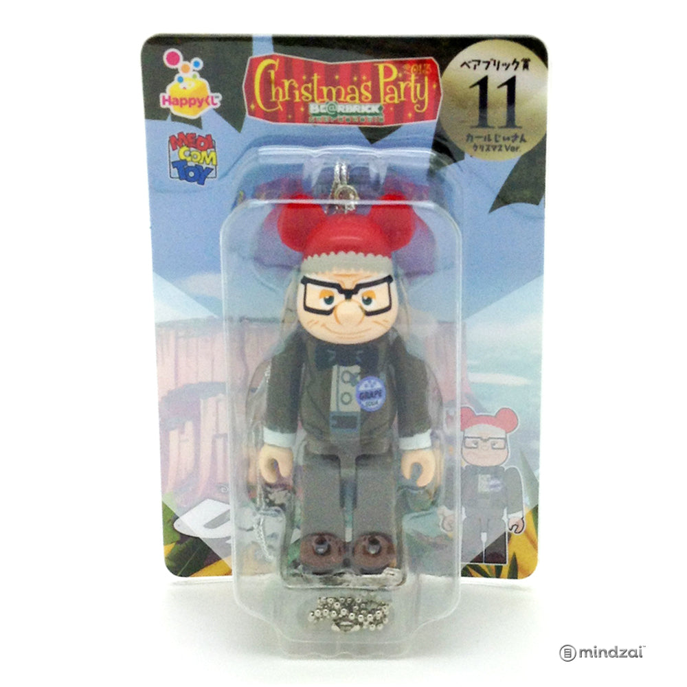 Disney Pixar Bearbrick Unbreakable - Happy Kuji #11 - UP! Carl Fredricksen Christmas Party 100% Size