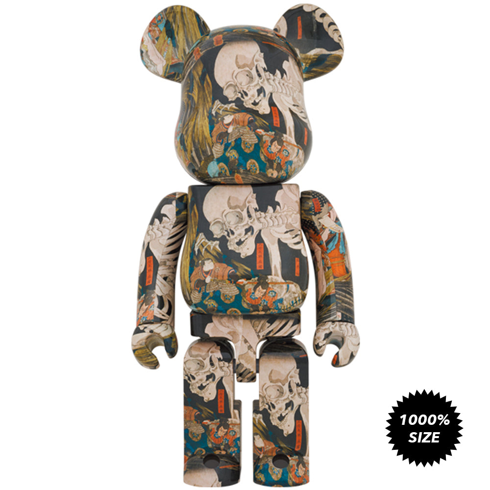 Utagawa Kuniyoshi The Haunted Old Palace At Soma 1000% Bearbrick by Medicom Toy