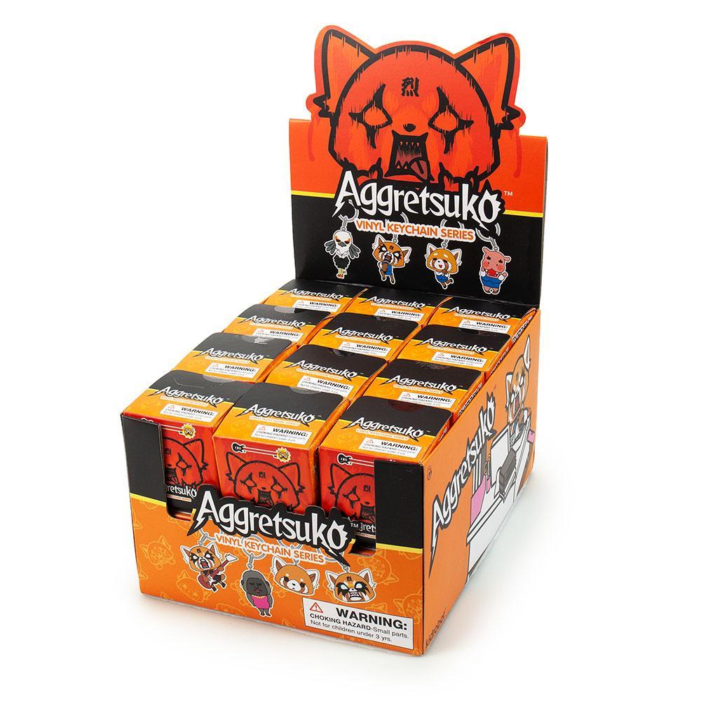 Aggretsuko Blind Box Keychains by Sanrio x Kidrobot