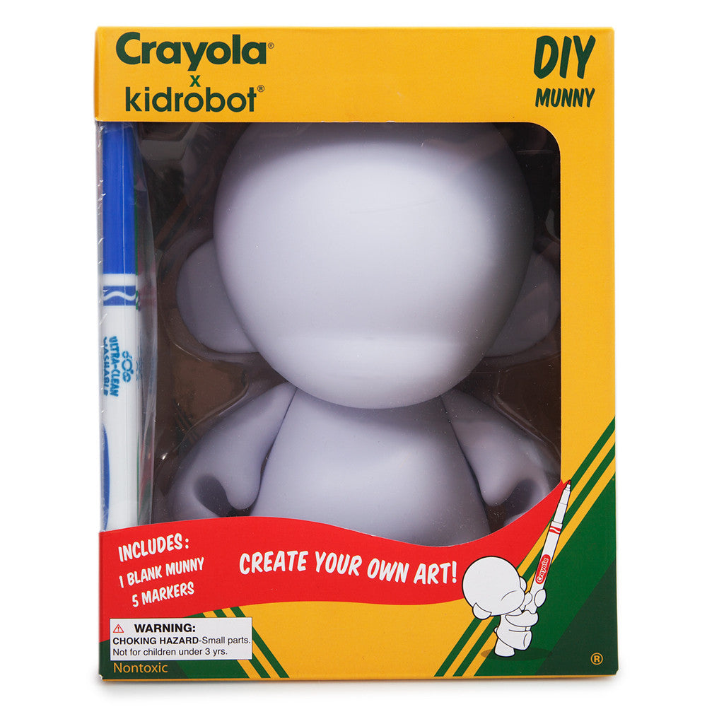 DIY Munny 7-inch by Kidrobot x Crayola - Mindzai  - 3
