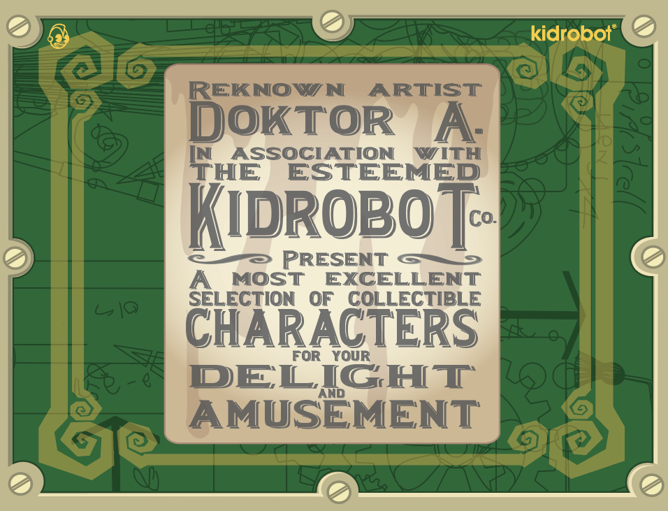 The Mechtorians Blind Box Mini Series by Doktor A x Kidrobot