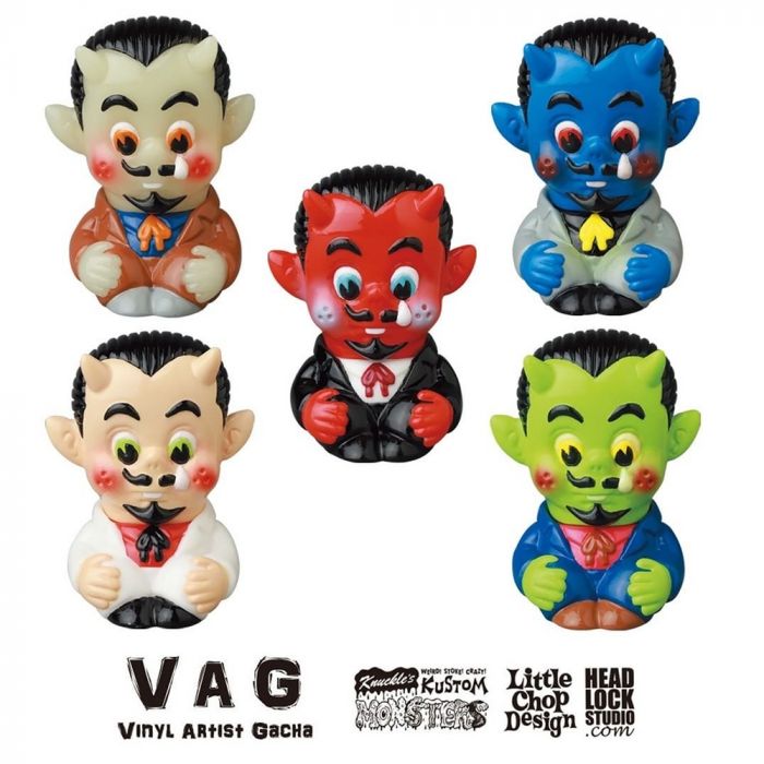 Sad Lil' Diablo by Headlock Studio x Vinyl Artist Gacha (VAG) Series 31