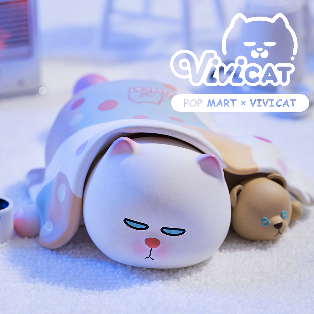 Vivicat Lazy Friends Blind Box Series by POP MART