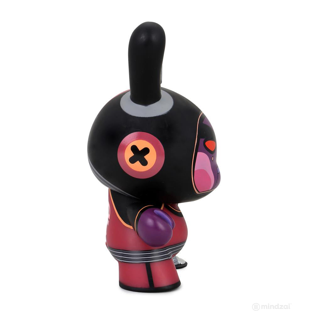 Void Mecha Half Ray 5-Inch Android Dunny Destroy Edition by Dirty Robot x Kidrobot