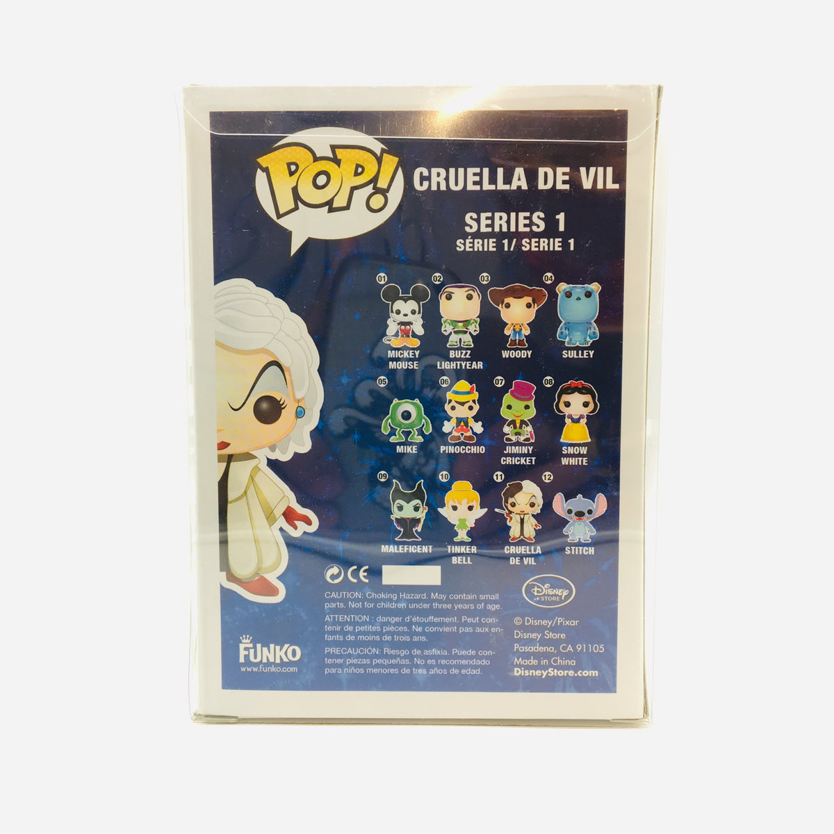 Disney Cruella De Vil Pop Toy Figure #11 Vaulted by Funko