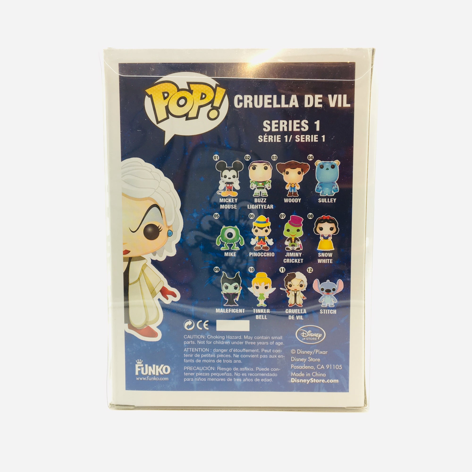 Disney Cruella De Vil Pop Toy Figure #11 Vaulted by Funko