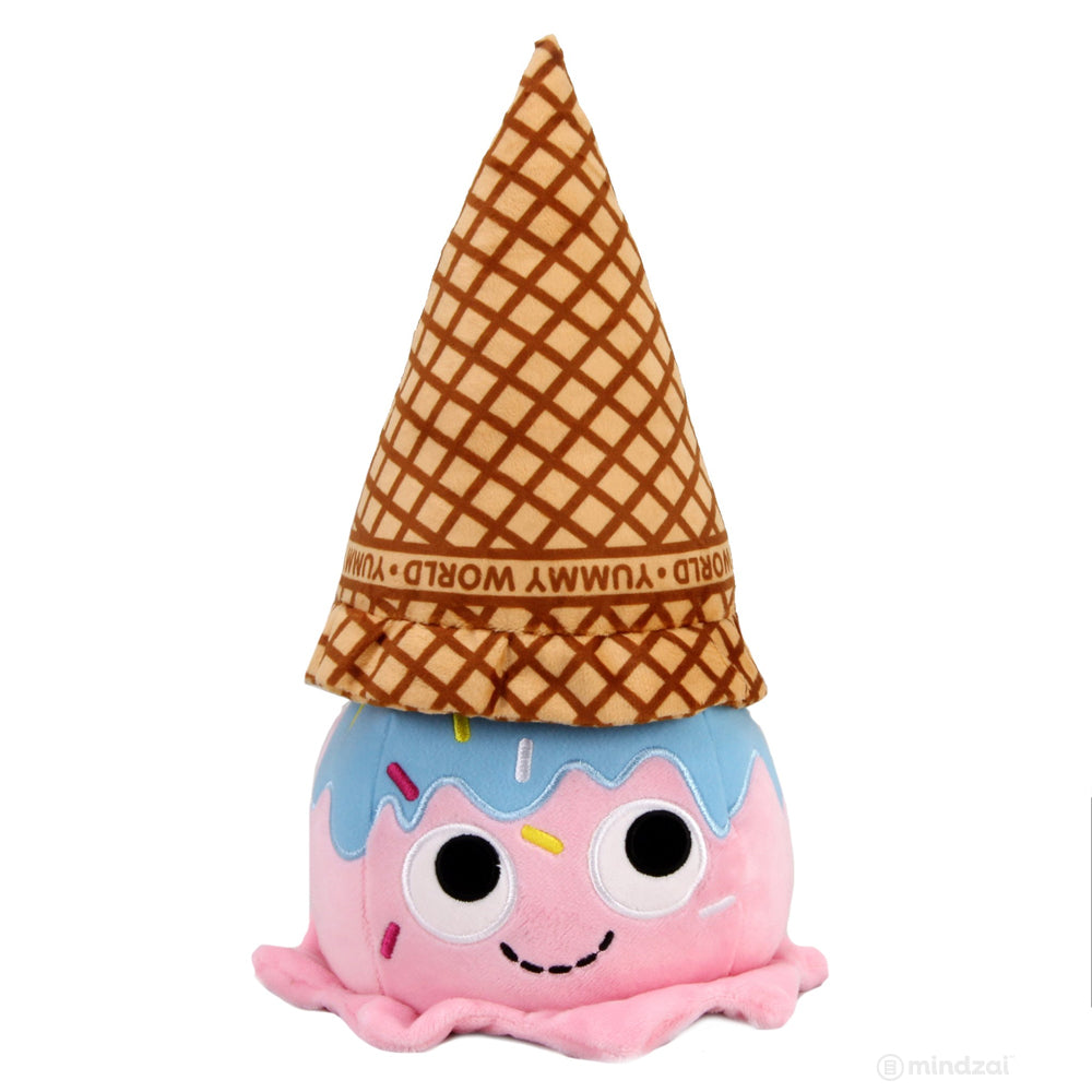 Yummy World Walter Waffle Cone Ice Cream Scoop Plush Toy by Kidrobot