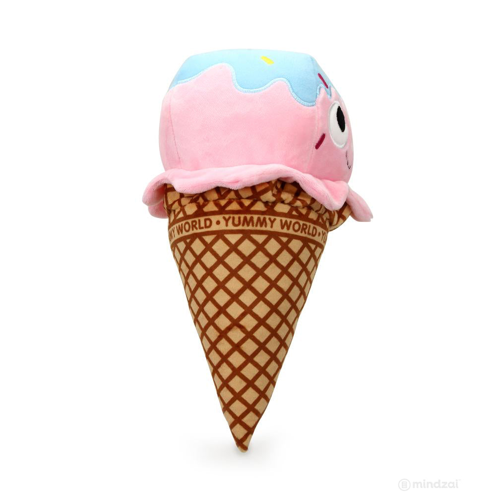 Yummy World Walter Waffle Cone Ice Cream Scoop Plush Toy by Kidrobot