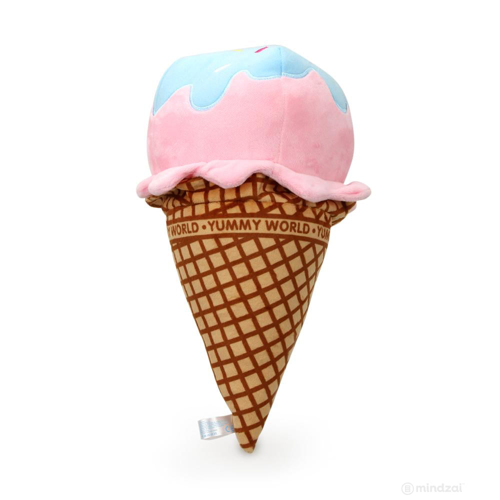 Yummy World Walter Waffle Cone Ice Cream Scoop Plush Toy by Kidrobot