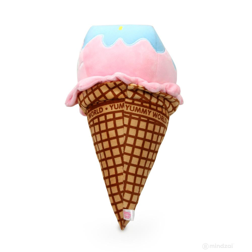 Yummy World Walter Waffle Cone Ice Cream Scoop Plush Toy by Kidrobot