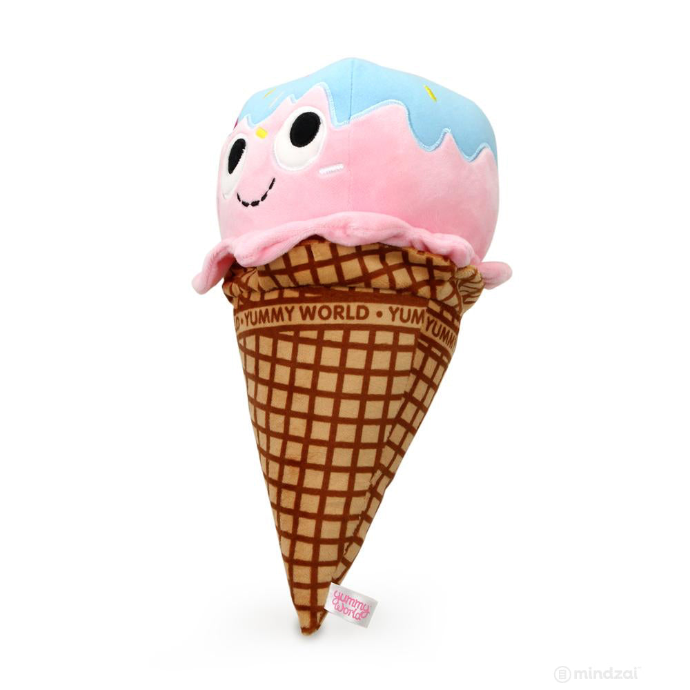 Yummy World Walter Waffle Cone Ice Cream Scoop Plush Toy by Kidrobot