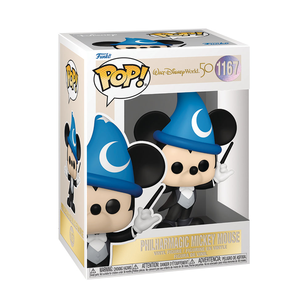 Walt Disney World 50th Anniversary Philharmagic Mickey Mouse POP! Vinyl Figure by Funko
