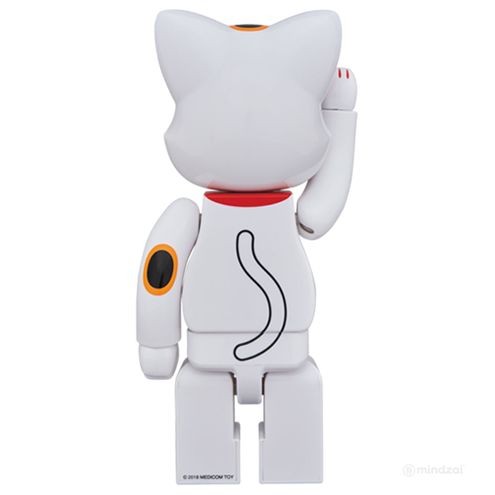 Tokyo Skytree White Manekineko Lucky Cat 400% Nyabrick by Medicom Toy