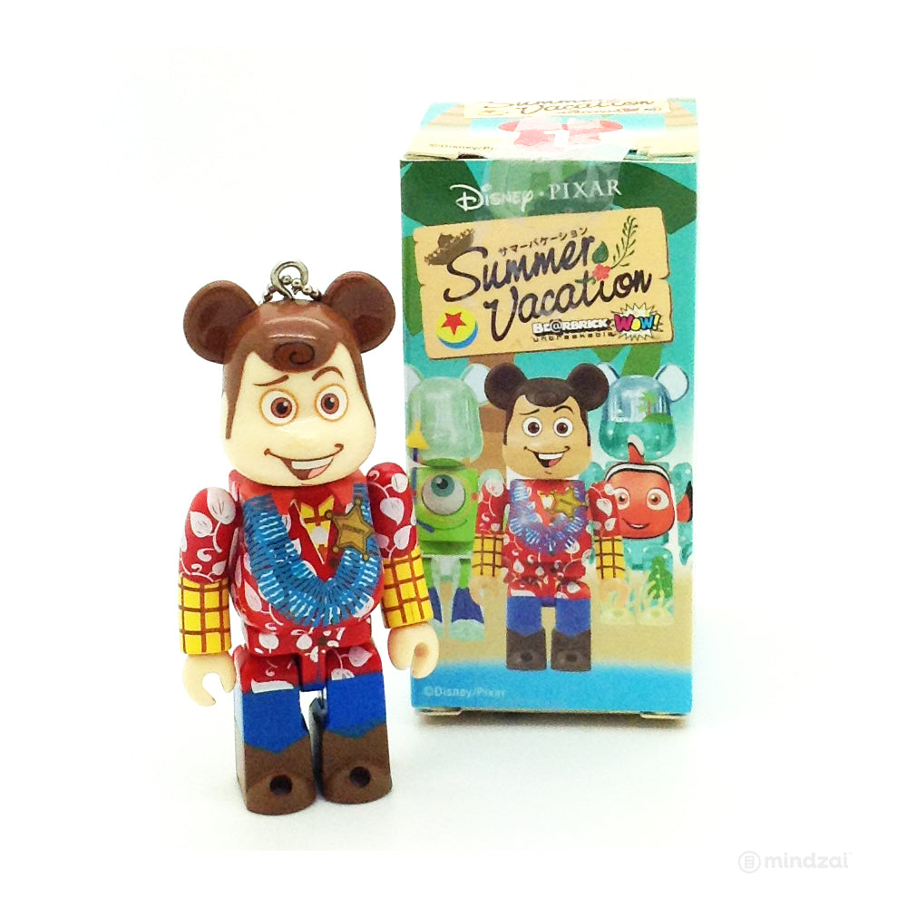 Disney WOW! x Pixar Bearbrick  - Toy Story Woody Summer Vacation Version 100% Size