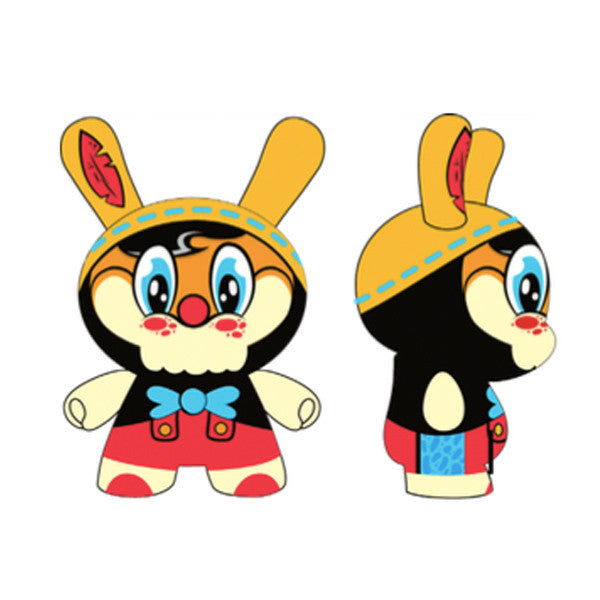 No Strings On Me 8 inch Dunny by WuzOne x Kidrobot - Mindzai  - 4