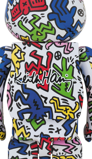 Keith Haring 1000% Bearbrick by Medicom Toy (Pre-owned)